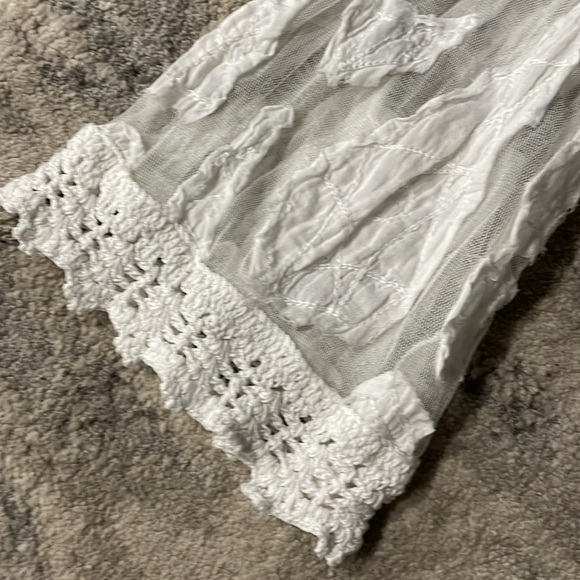 White Lace Cocktail dress XS - Picture 3 of 4